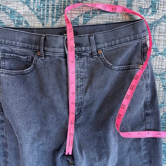 Express Black Mom Jeans Super High Rise - Size‎ 8 - Picture 8 of 11